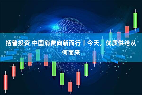 括普投资 中国消费向新而行丨今天，优质供给从何而来