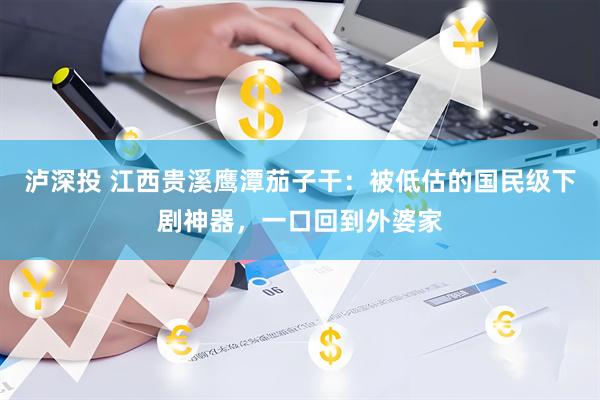 泸深投 江西贵溪鹰潭茄子干：被低估的国民级下剧神器，一口回到外婆家