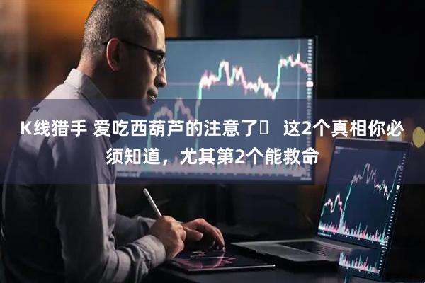 K线猎手 爱吃西葫芦的注意了️ 这2个真相你必须知道，尤其第2个能救命